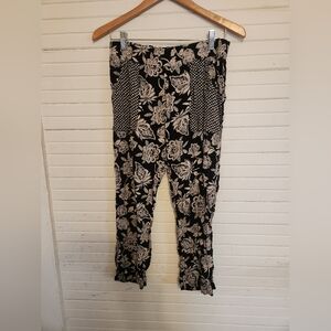 AEO Floral Joggers